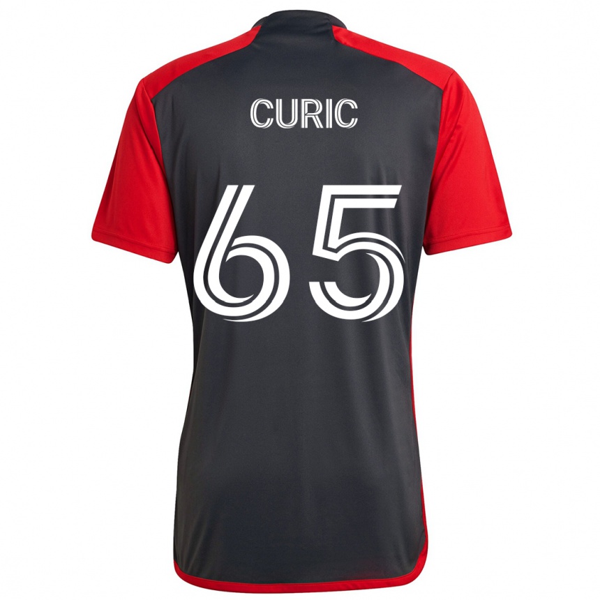 Hombre Fútbol Camiseta Antony Curic #65 Rojo Grayn 1ª Equipación 2024/25 Argentina