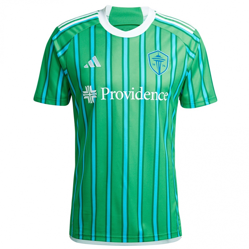 Hombre Fútbol Camiseta Gallatin Sandnes #0 Verde Blanco 1ª Equipación 2024/25 Argentina