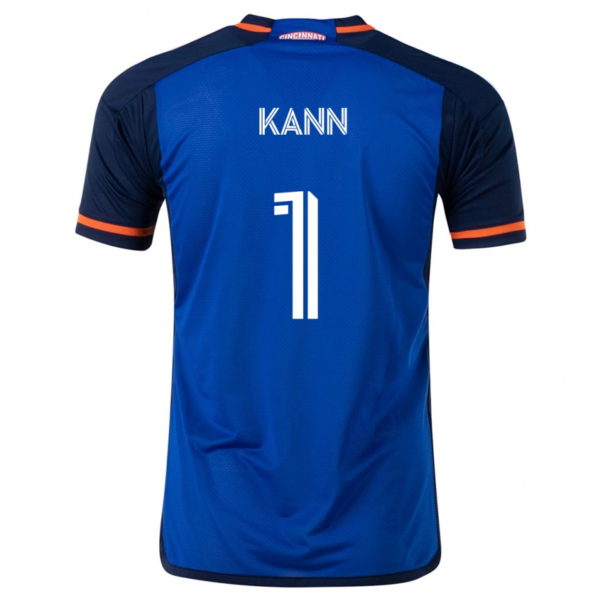 Hombre Fútbol Camiseta Alec Kann #1 Azul Blanco 1ª Equipación 2024/25 Argentina