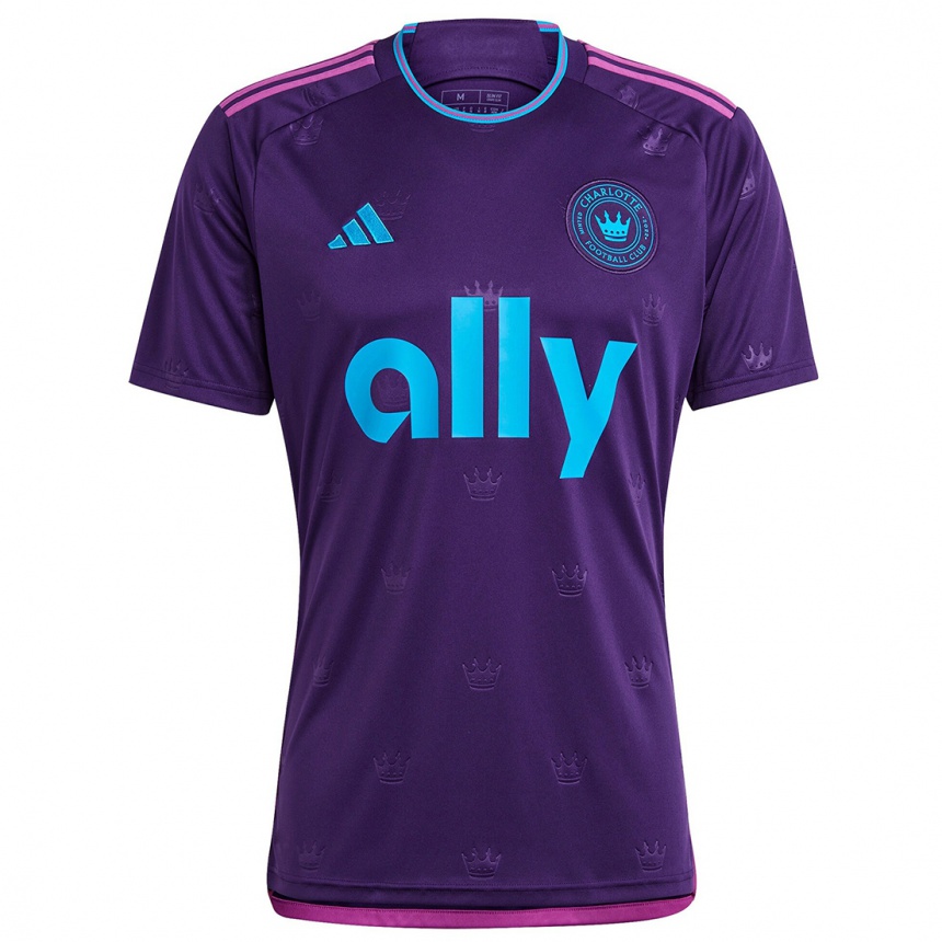 Hombre Fútbol Camiseta Jahlane Forbes #40 Azul Morado 2ª Equipación 2024/25 Argentina