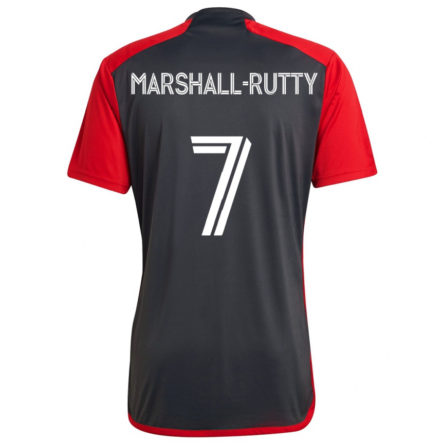 Mujer Fútbol Camiseta Jahkeele Marshall-Rutty #7 Rojo Grayn 1ª Equipación 2024/25 Argentina