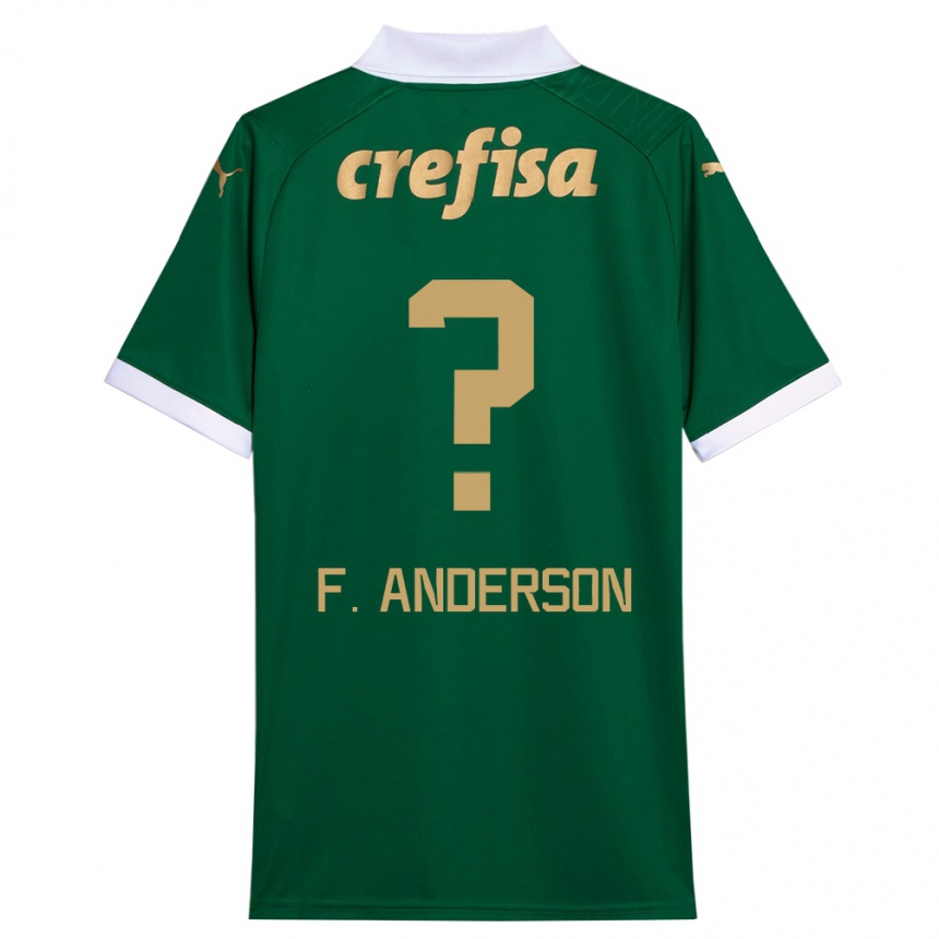 Mujer Fútbol Camiseta Felipe Anderson #0 Verde Blanco 1ª Equipación 2024/25 Argentina