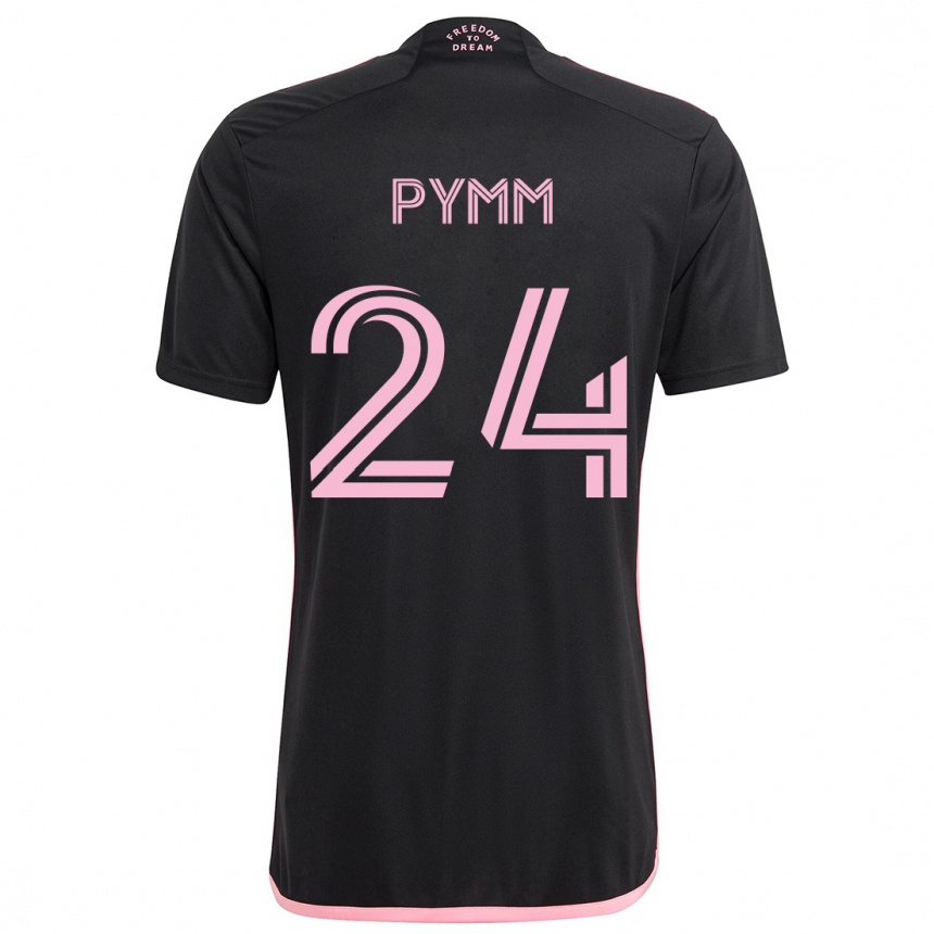 Mujer Fútbol Camiseta Jack Pymm #24 Negro 2ª Equipación 2024/25 Argentina