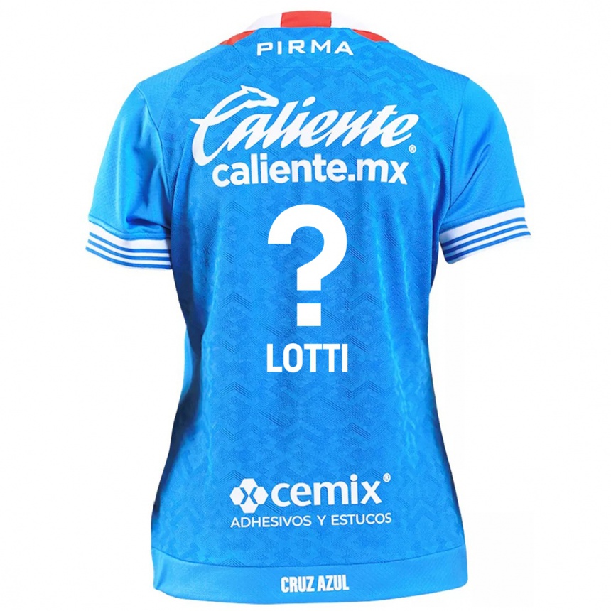 Niño Fútbol Camiseta Augusto Lotti #0 Cielo Azul 1ª Equipación 2024/25 Argentina