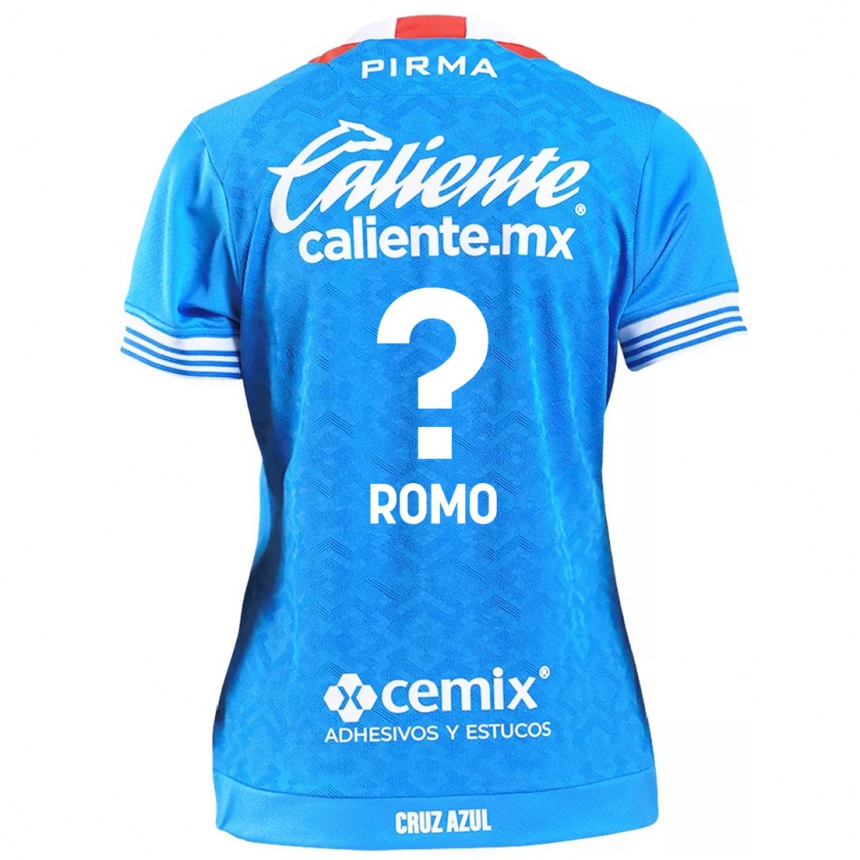 Niño Fútbol Camiseta Luis Romo #0 Cielo Azul 1ª Equipación 2024/25 Argentina