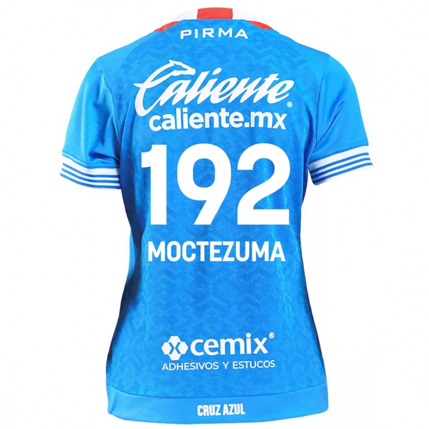 Niño Fútbol Camiseta Brayan Moctezuma #192 Cielo Azul 1ª Equipación 2024/25 Argentina