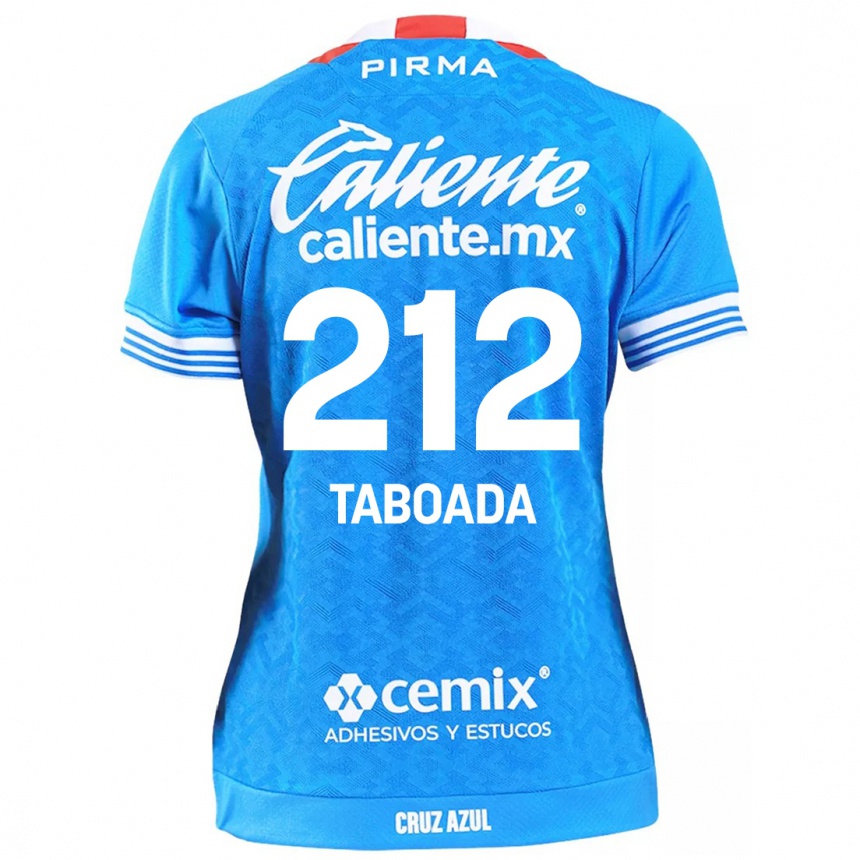 Niño Fútbol Camiseta Víctor Taboada #212 Cielo Azul 1ª Equipación 2024/25 Argentina