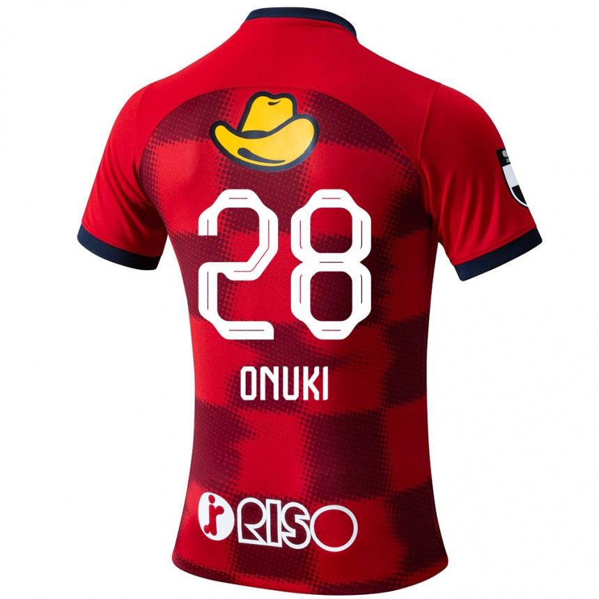 Niño Fútbol Camiseta Rui Onuki #28 Rojo Azul Blanco 1ª Equipación 2024/25 Argentina