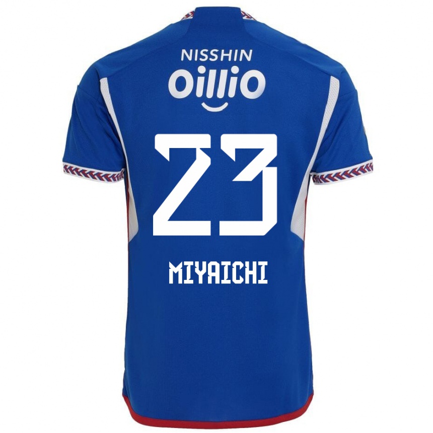 Niño Fútbol Camiseta Ryo Miyaichi #23 Azul Blanco Rojo 1ª Equipación 2024/25 Argentina