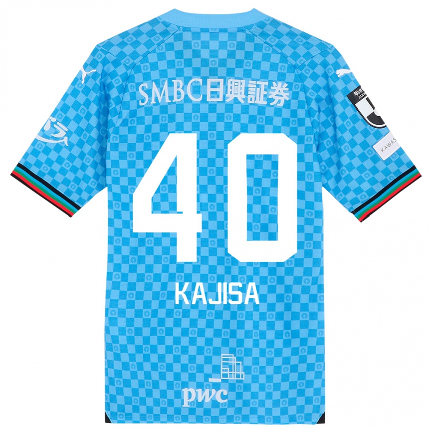 Niño Fútbol Camiseta Umi Kajisa #40 Azul Celeste 1ª Equipación 2024/25 Argentina