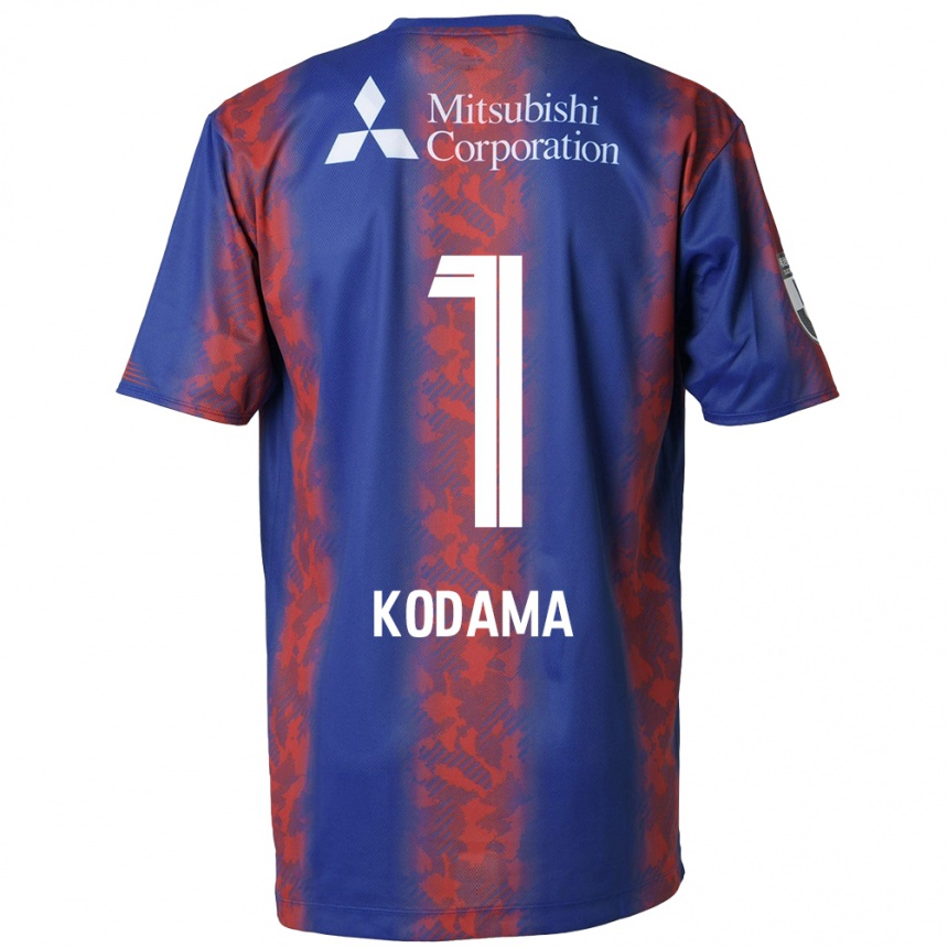 Niño Fútbol Camiseta Tsuyoshi Kodama #1 Azul Rojo 1ª Equipación 2024/25 Argentina