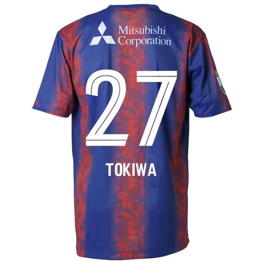 Niño Fútbol Camiseta Kyota Tokiwa #27 Azul Rojo 1ª Equipación 2024/25 Argentina