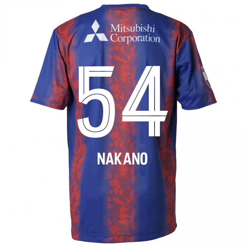 Niño Fútbol Camiseta Yui Nakano #54 Azul Rojo 1ª Equipación 2024/25 Argentina