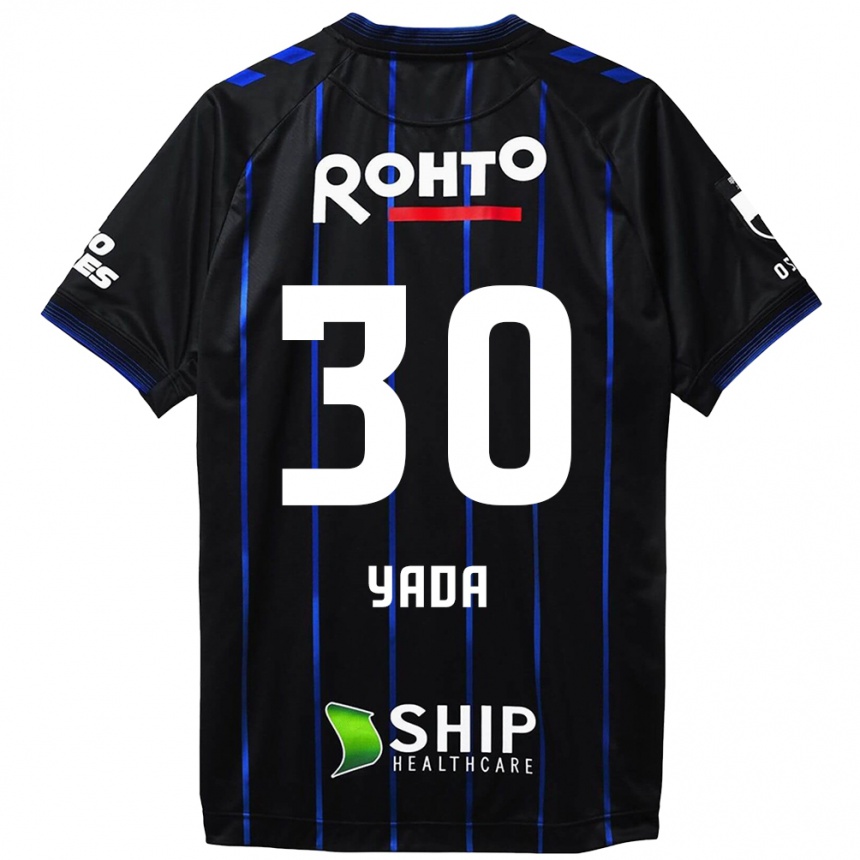 Niño Fútbol Camiseta Yukito Yada #30 Azul Negro 1ª Equipación 2024/25 Argentina