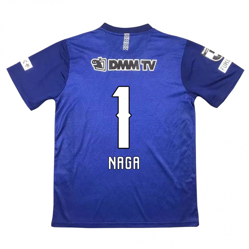 Niño Fútbol Camiseta Takumi Nagaishi #1 Azul Oscuro 1ª Equipación 2024/25 Argentina