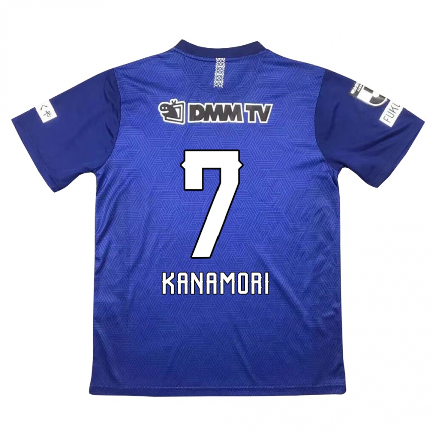 Niño Fútbol Camiseta Takeshi Kanamori #7 Azul Oscuro 1ª Equipación 2024/25 Argentina