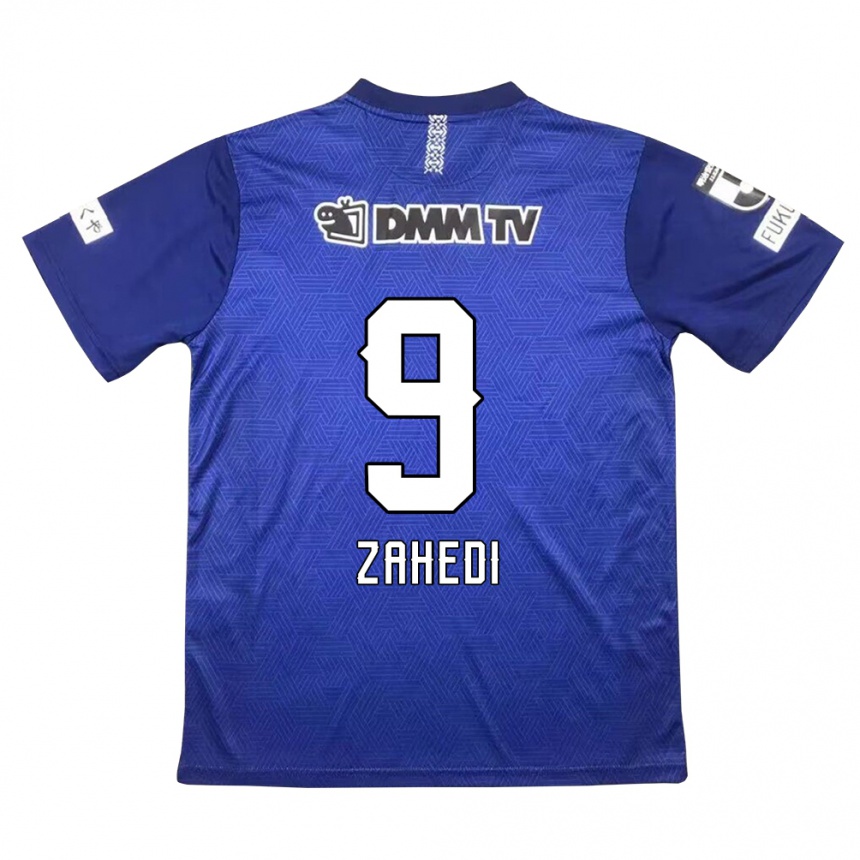 Niño Fútbol Camiseta Shahab Zahedi #9 Azul Oscuro 1ª Equipación 2024/25 Argentina