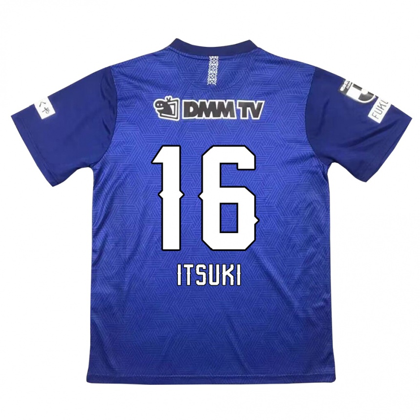 Niño Fútbol Camiseta Itsuki Oda #16 Azul Oscuro 1ª Equipación 2024/25 Argentina