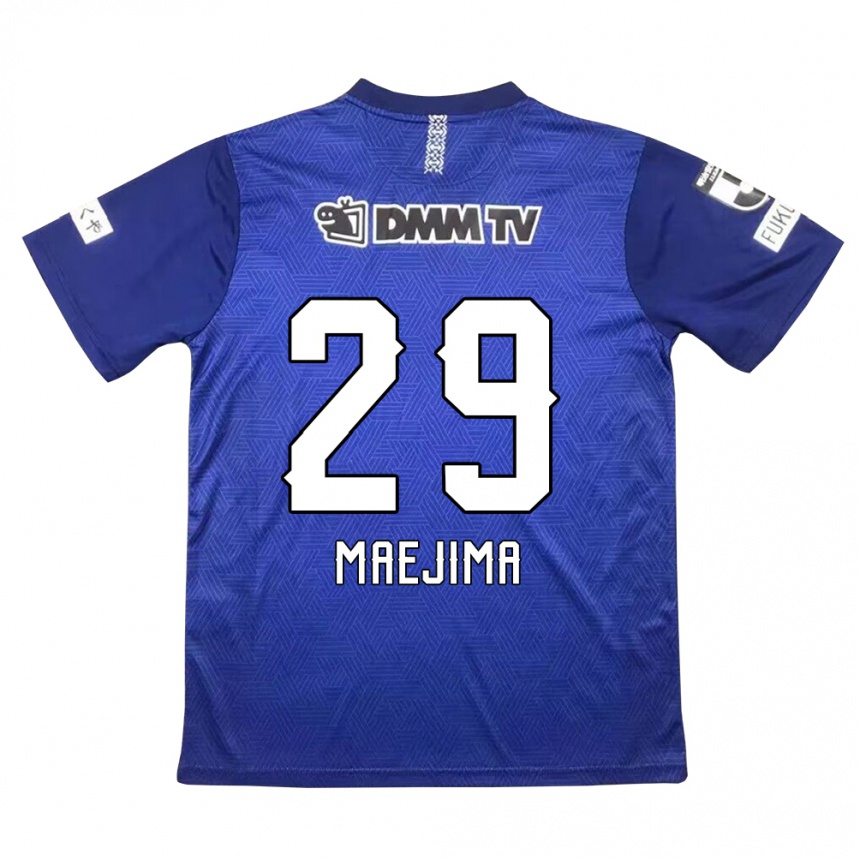 Niño Fútbol Camiseta Yota Maejima #29 Azul Oscuro 1ª Equipación 2024/25 Argentina