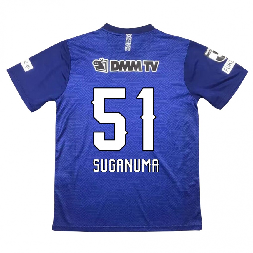 Niño Fútbol Camiseta Kazuaki Suganuma #51 Azul Oscuro 1ª Equipación 2024/25 Argentina