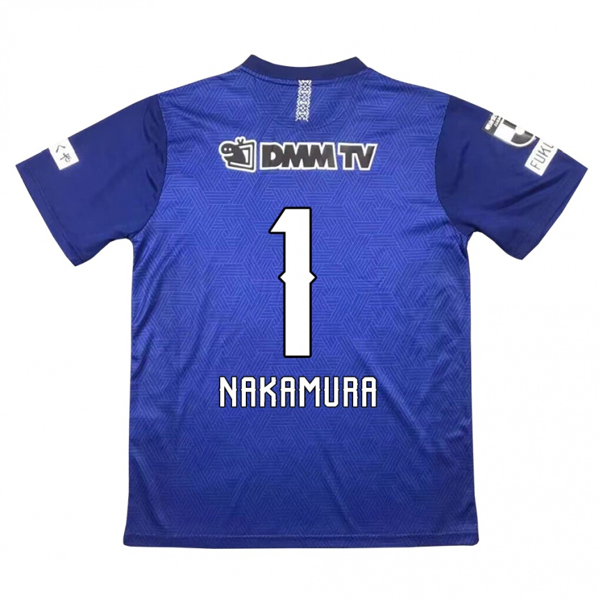 Niño Fútbol Camiseta Seigo Nakamura #1 Azul Oscuro 1ª Equipación 2024/25 Argentina