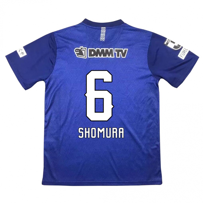 Niño Fútbol Camiseta Tomoki Shomura #6 Azul Oscuro 1ª Equipación 2024/25 Argentina