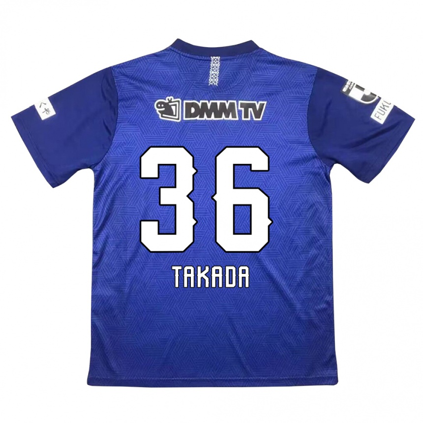 Niño Fútbol Camiseta Seiya Takada #36 Azul Oscuro 1ª Equipación 2024/25 Argentina