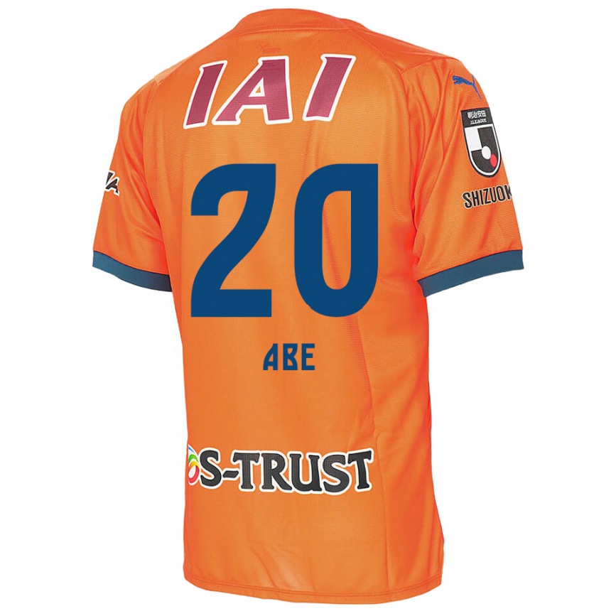 Niño Fútbol Camiseta Ryoya Abe #20 Naranja Azul 1ª Equipación 2024/25 Argentina