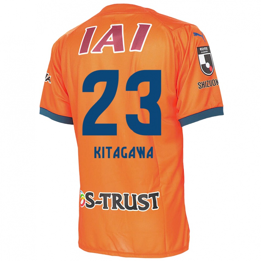 Niño Fútbol Camiseta Koya Kitagawa #23 Naranja Azul 1ª Equipación 2024/25 Argentina