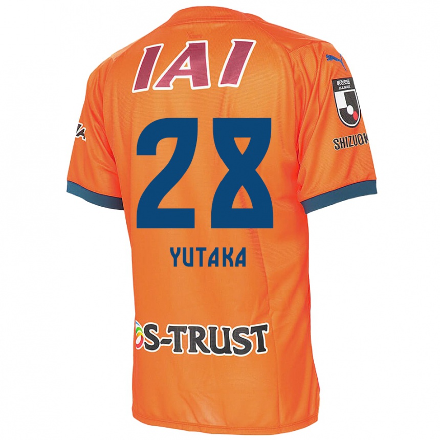 Niño Fútbol Camiseta Yutaka Yoshida #28 Naranja Azul 1ª Equipación 2024/25 Argentina