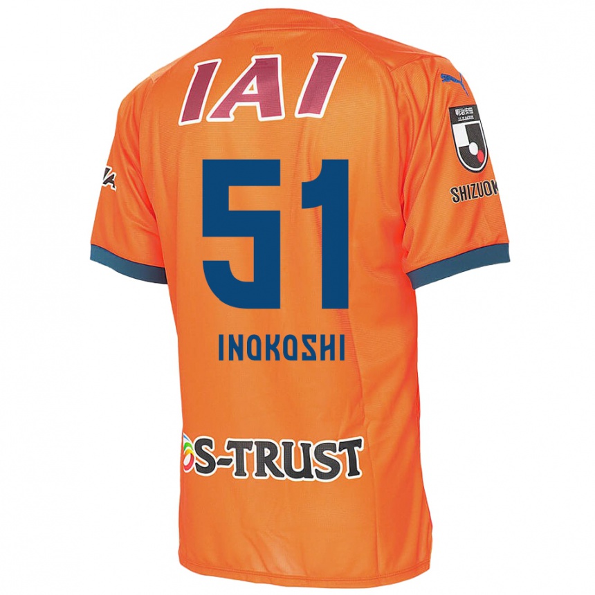 Niño Fútbol Camiseta Yui Inokoshi #51 Naranja Azul 1ª Equipación 2024/25 Argentina