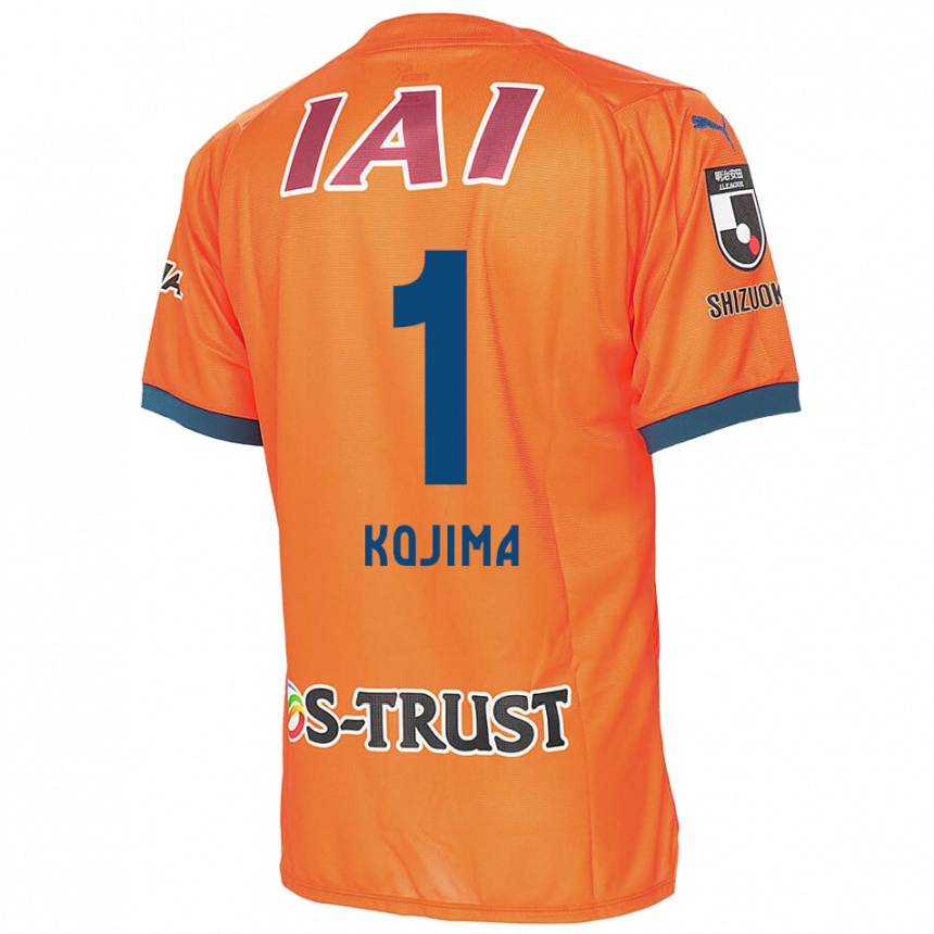 Niño Fútbol Camiseta Shuta Kojima #1 Naranja Azul 1ª Equipación 2024/25 Argentina