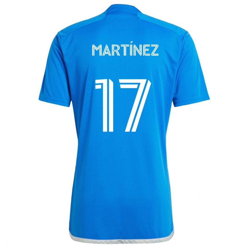 Niño Fútbol Camiseta Josef Martínez #17 Azul Blanco 1ª Equipación 2024/25 Argentina