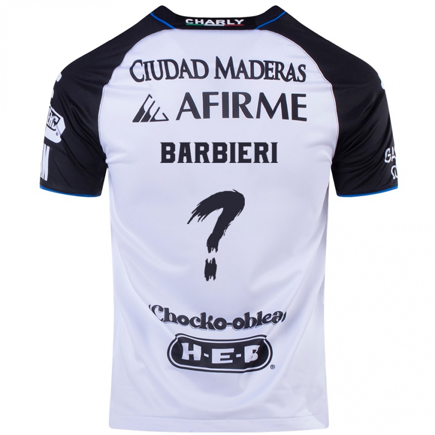 Niño Fútbol Camiseta Miguel Barbieri #0 Azul Negro 1ª Equipación 2024/25 Argentina