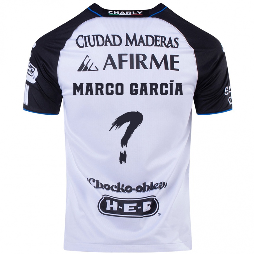 Niño Fútbol Camiseta Marco Garcia #0 Azul Negro 1ª Equipación 2024/25 Argentina