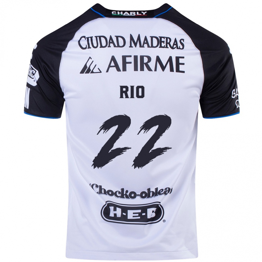 Niño Fútbol Camiseta Martín Rio #22 Azul Negro 1ª Equipación 2024/25 Argentina