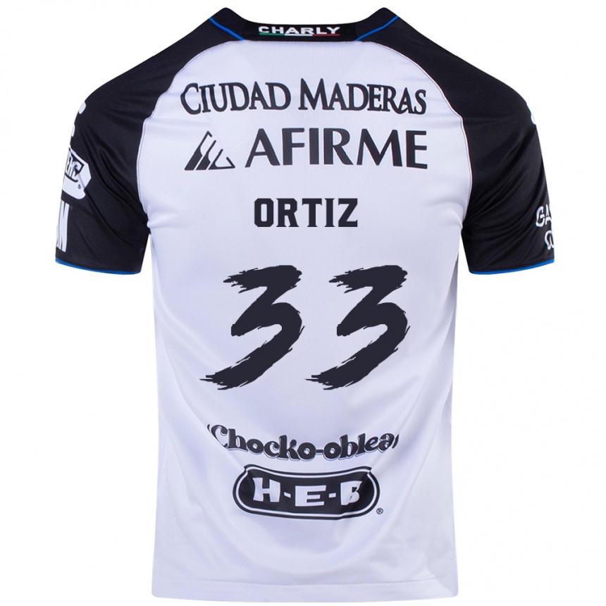 Niño Fútbol Camiseta Pablo Ortiz #33 Azul Negro 1ª Equipación 2024/25 Argentina