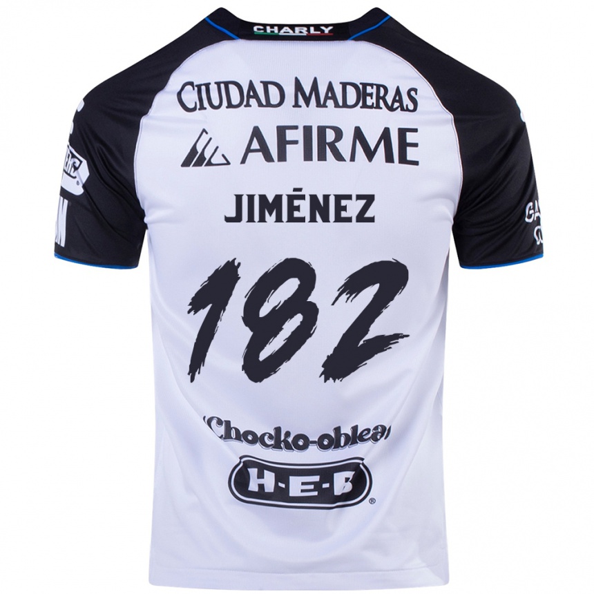 Niño Fútbol Camiseta Carlos Jiménez #182 Azul Negro 1ª Equipación 2024/25 Argentina