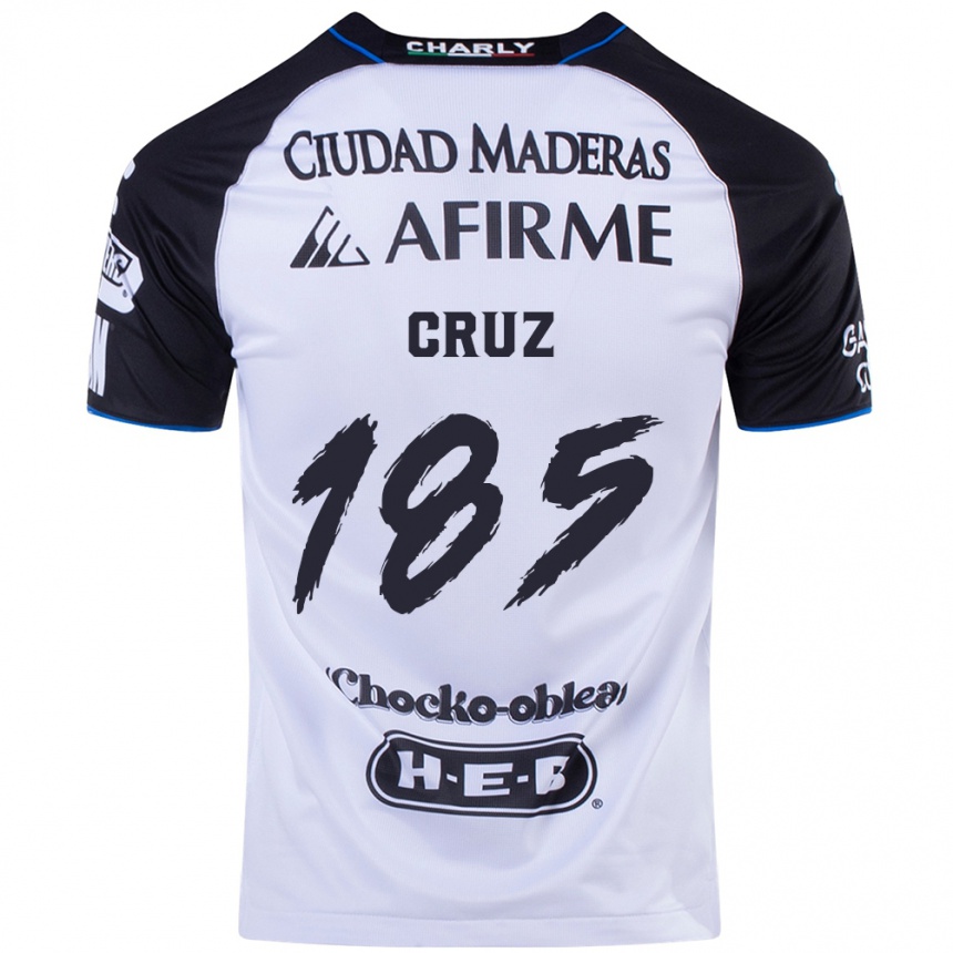 Niño Fútbol Camiseta Axel Cruz #185 Azul Negro 1ª Equipación 2024/25 Argentina