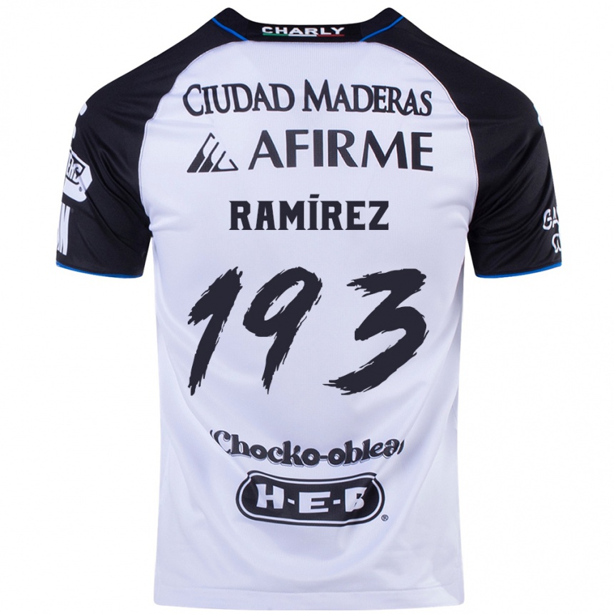 Niño Fútbol Camiseta Ángel Ramírez #193 Azul Negro 1ª Equipación 2024/25 Argentina