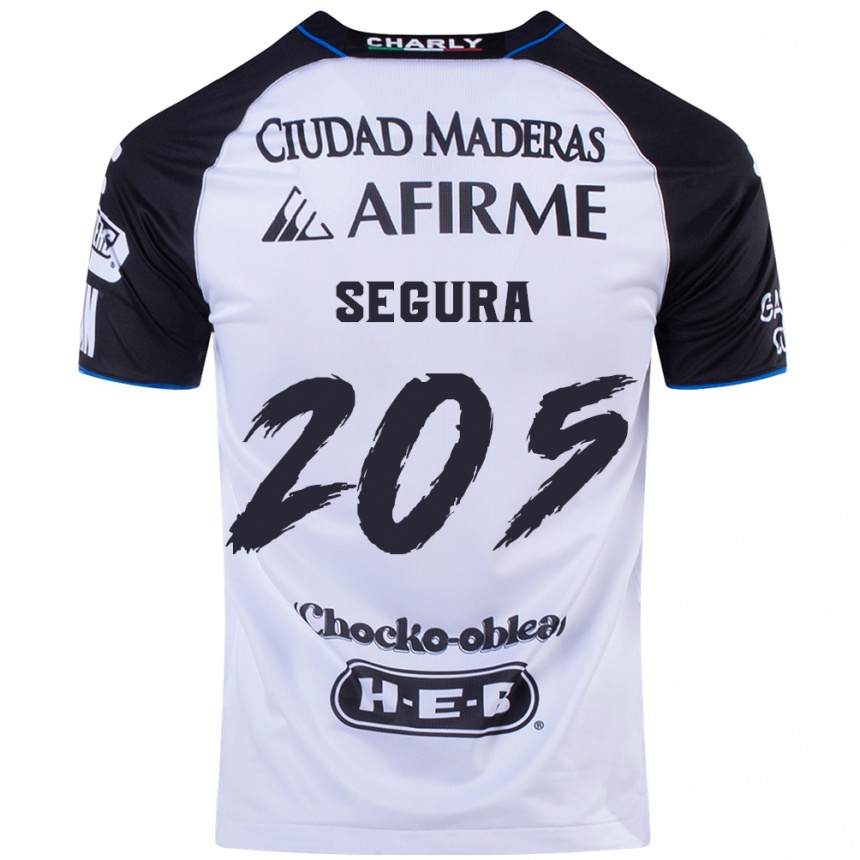 Niño Fútbol Camiseta Mathías Segura #205 Azul Negro 1ª Equipación 2024/25 Argentina