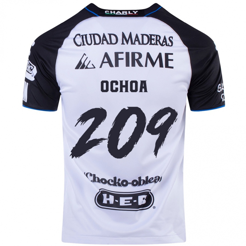 Niño Fútbol Camiseta José Ochoa #209 Azul Negro 1ª Equipación 2024/25 Argentina