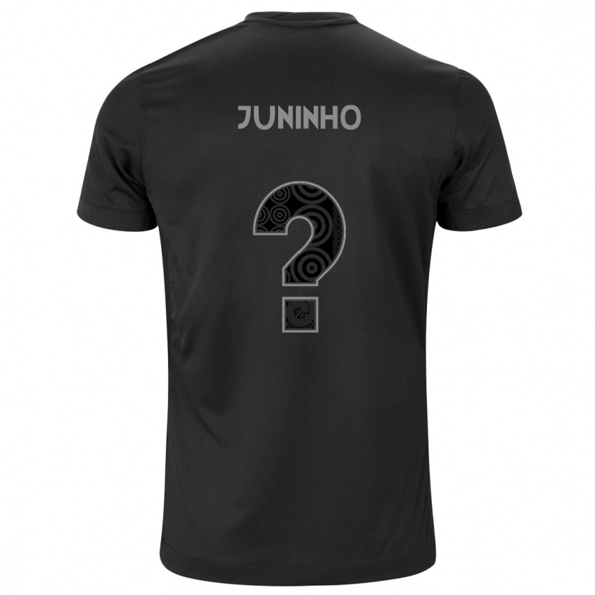 Niño Fútbol Camiseta Silva Junior #0 Negro 2ª Equipación 2024/25 Argentina