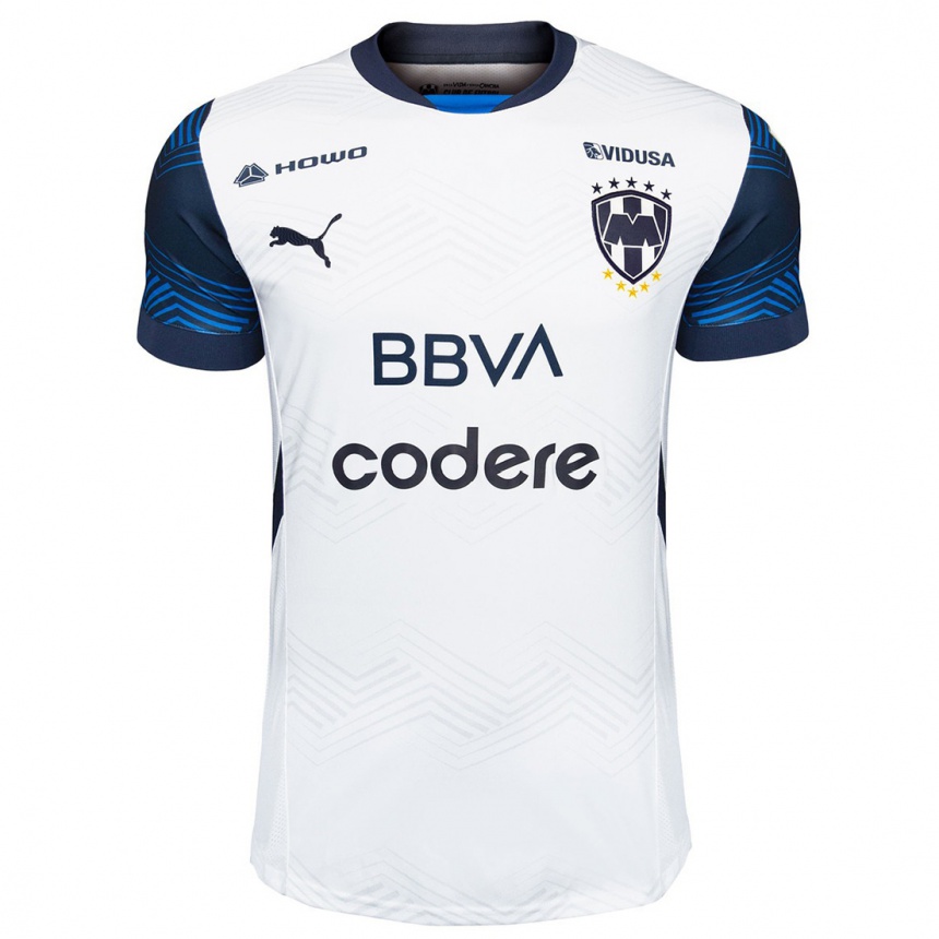 Niño Fútbol Camiseta Alejandria Godinez #12 Blanco Azul 2ª Equipación 2024/25 Argentina