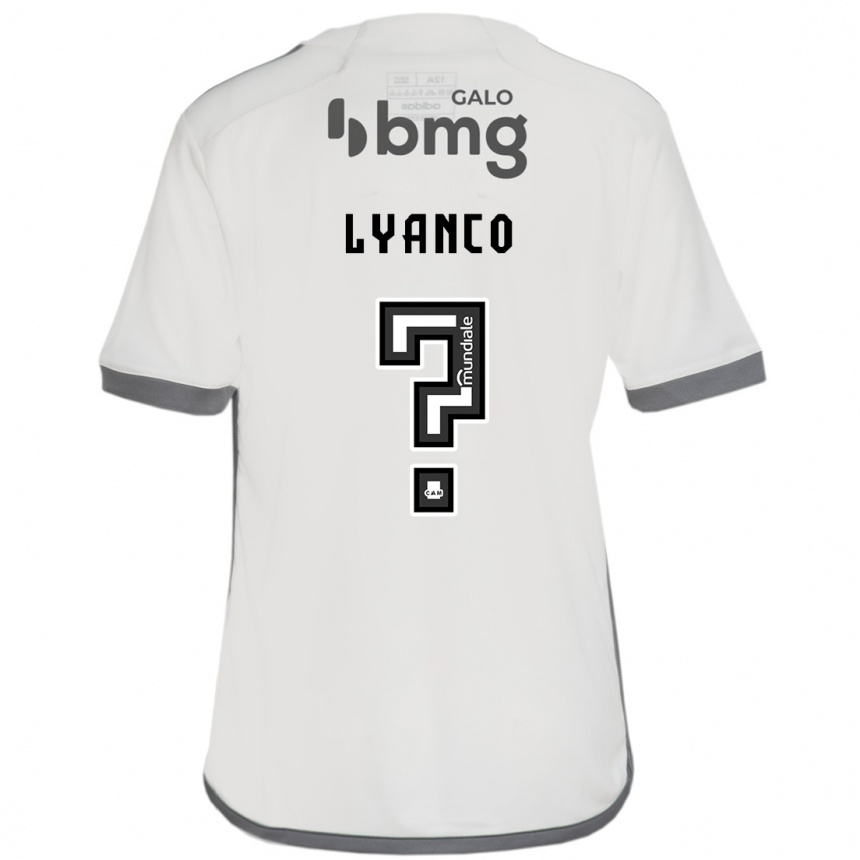 Niño Fútbol Camiseta Lyanco #0 Blanquecino 2ª Equipación 2024/25 Argentina