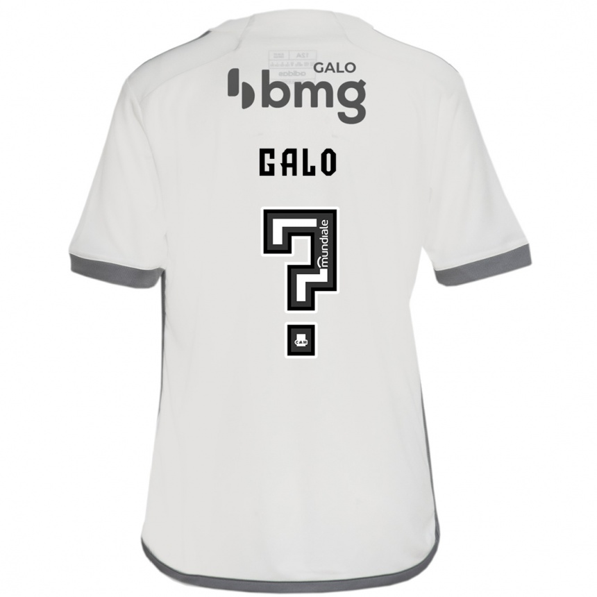 Niño Fútbol Camiseta Diego Galo #0 Blanquecino 2ª Equipación 2024/25 Argentina