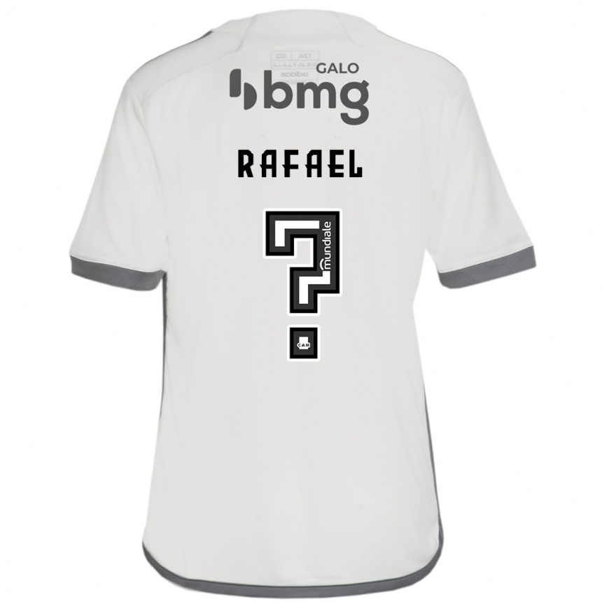 Niño Fútbol Camiseta João Rafael #0 Blanquecino 2ª Equipación 2024/25 Argentina