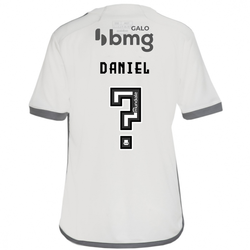 Niño Fútbol Camiseta Lucas Daniel #0 Blanquecino 2ª Equipación 2024/25 Argentina