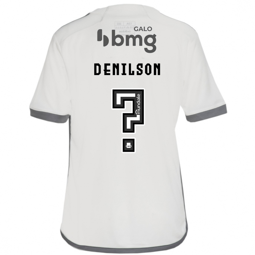 Niño Fútbol Camiseta Denilson #0 Blanquecino 2ª Equipación 2024/25 Argentina