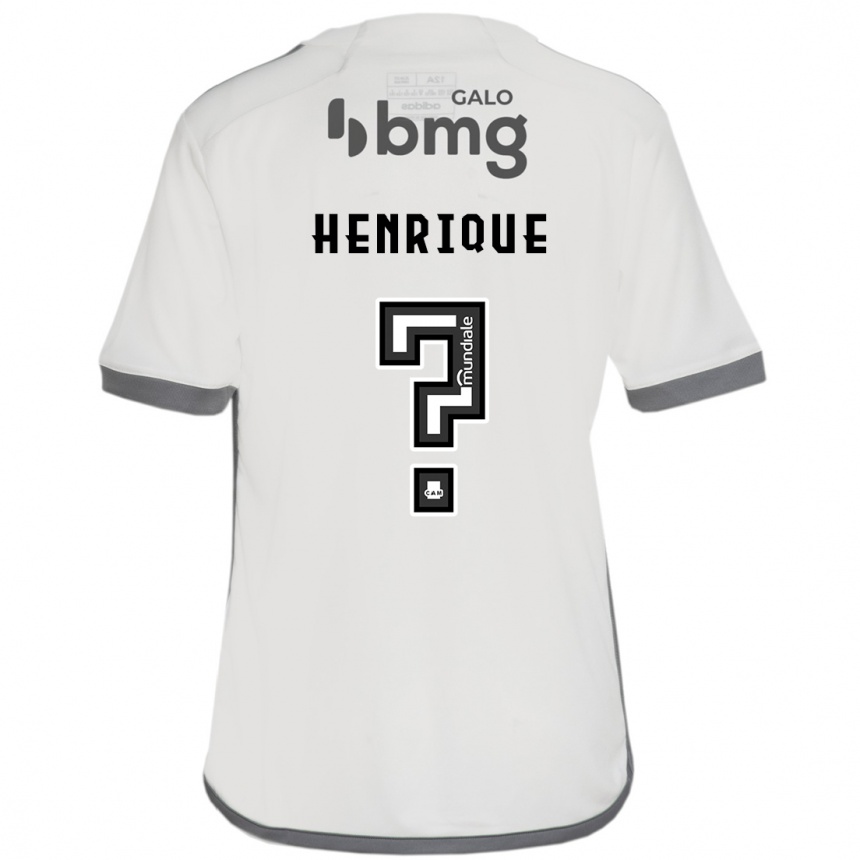 Niño Fútbol Camiseta Bruno Henrique #0 Blanquecino 2ª Equipación 2024/25 Argentina